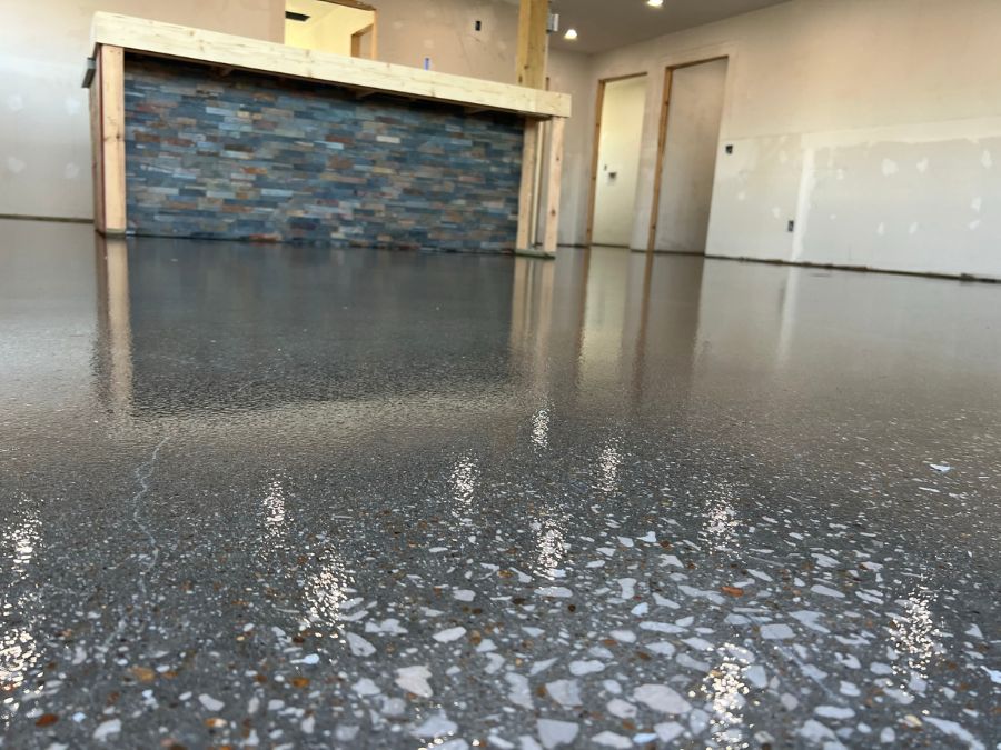 Commercial Epoxy Flooring finish available from Mountain Home Epoxy Flooring by Twin Lakes Epoxy