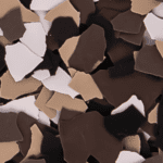Autumn Brown Simiron Decorative Chip blend